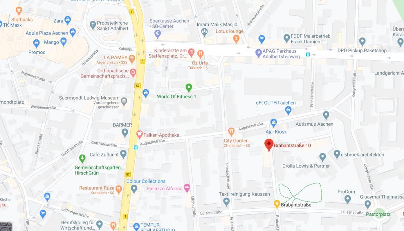Relax Aachener Boardinghouse Budget Екстериор снимка